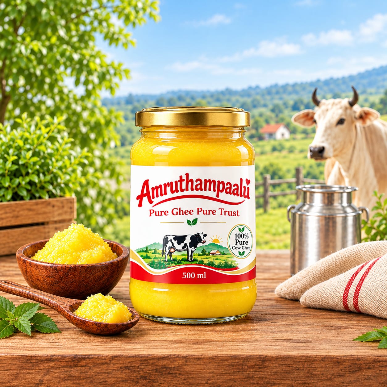 Amruthampaalu cow ghee